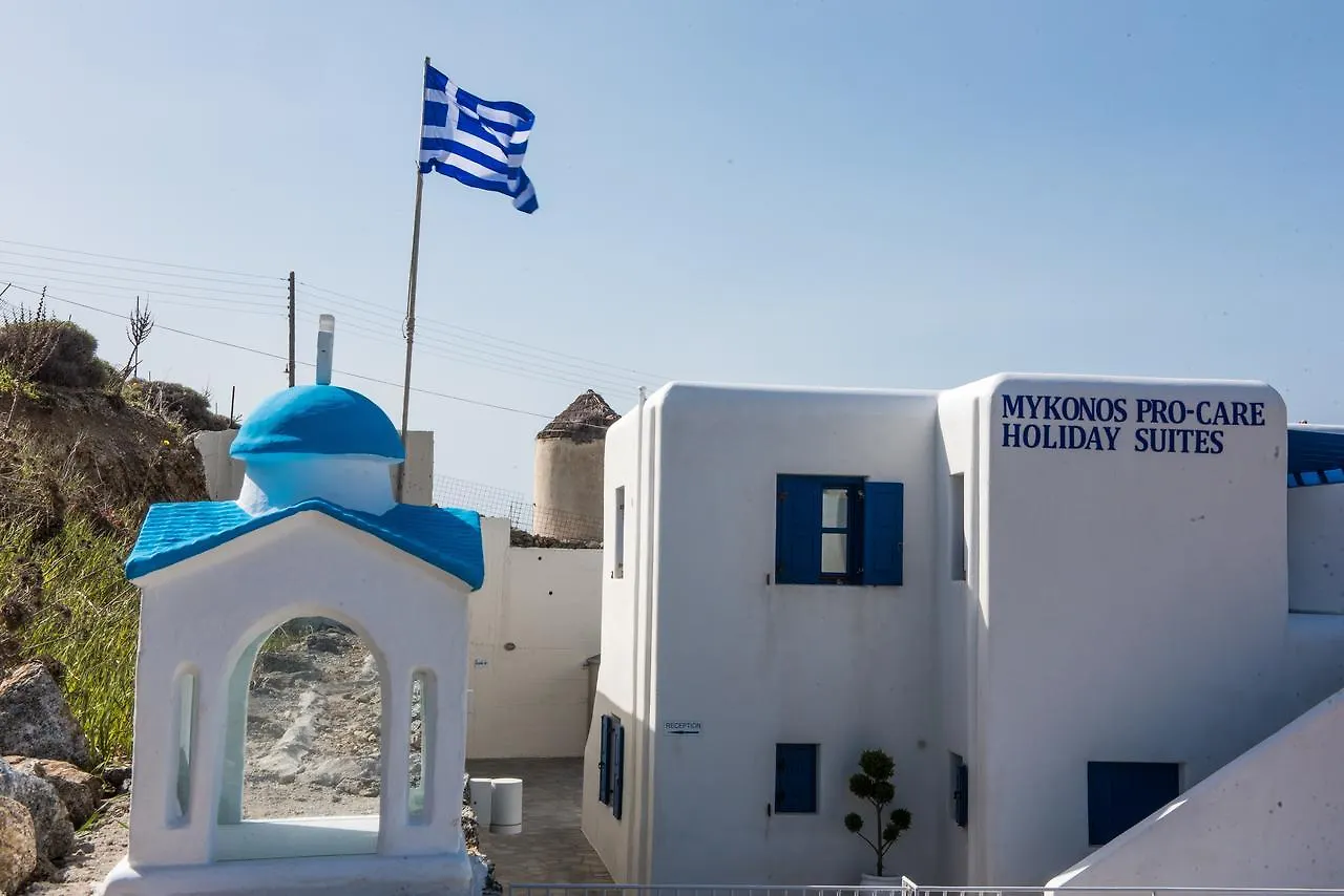 *** Apart Otel Mykonos Pro-Care Suites Ano Mera Yunanistan